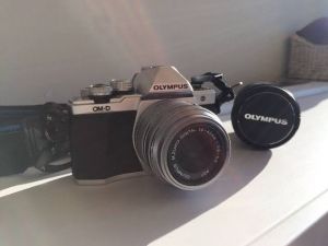 ขายกล้อง Olympus omd em10 mark ii + Lens kit (เลนส์ที่มากับกล้อง) + Lens Panasonic Leica DG 25mm f1.4 สภาพสวยมาก